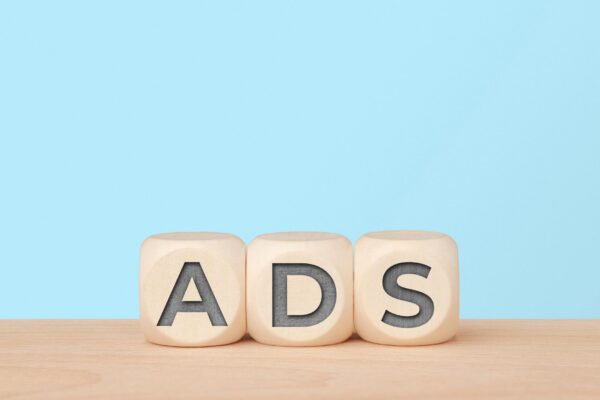 Ads concept for digital marketing and online advertising strategy